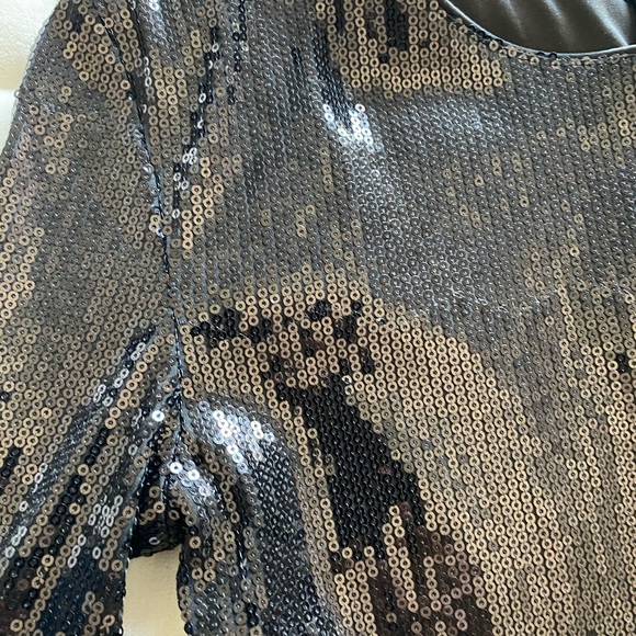 Black Sequin Dress - Picture 6 of 6